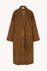 Serenis Coat in Suede