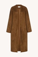Serenis Coat in Suede