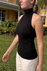 High Neck Halter Top