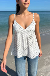Edith Polka Dot Tank