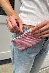 Checkered Coin Purse