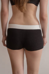 Boy Short Thick Ribbed Underwear