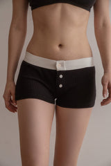 Boy Short Thick Ribbed Underwear