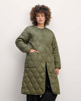 The Long Quilted Liner | Kalamata