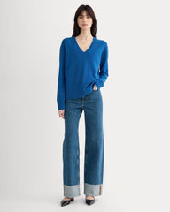 The Classic V in Cashmere | Classic Blue