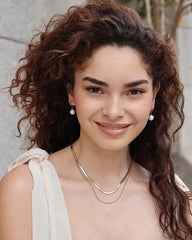 Layered Herringbone Chain Necklace