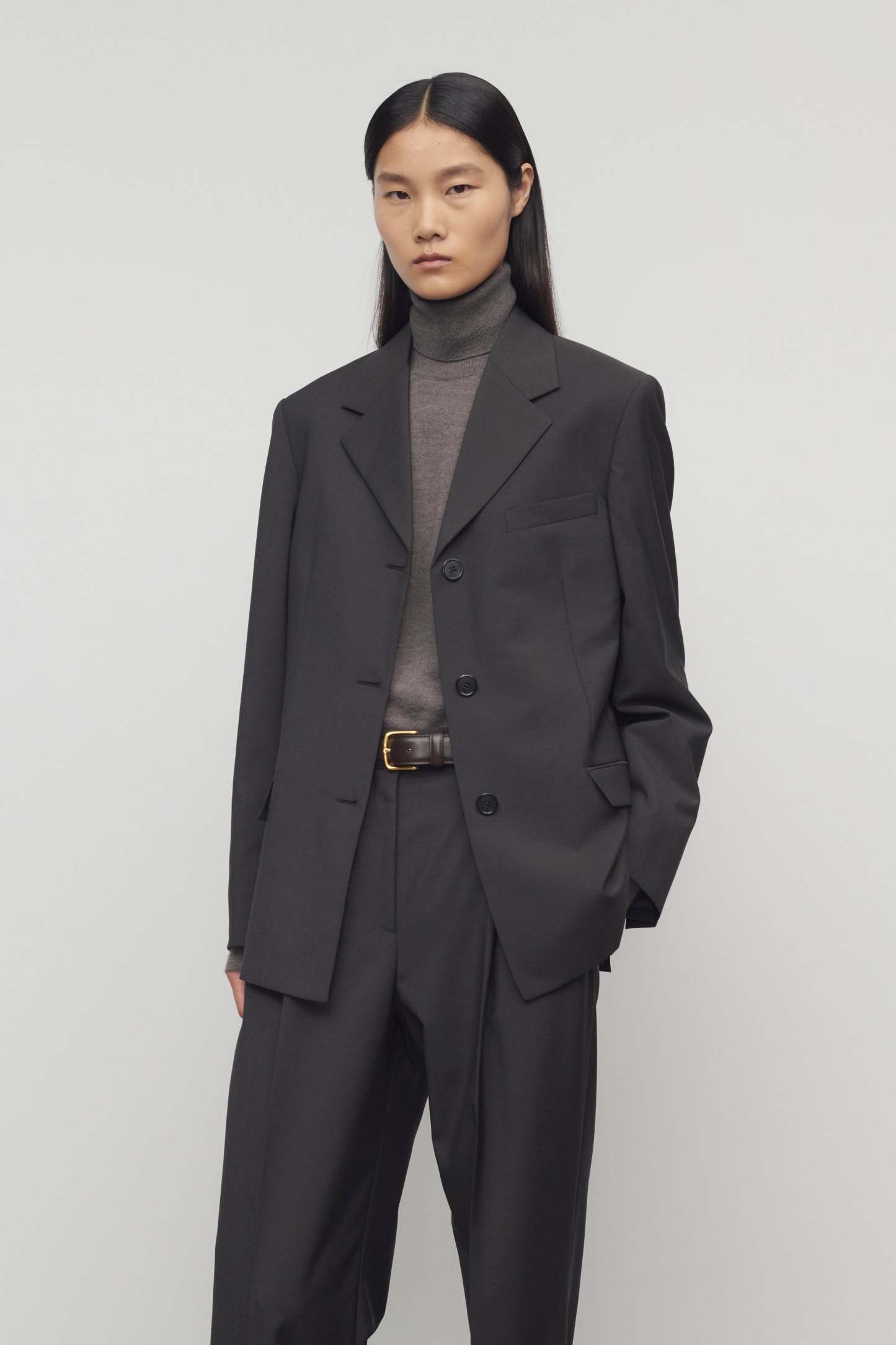 Faelan Jacket in Virgin Wool and Mohair