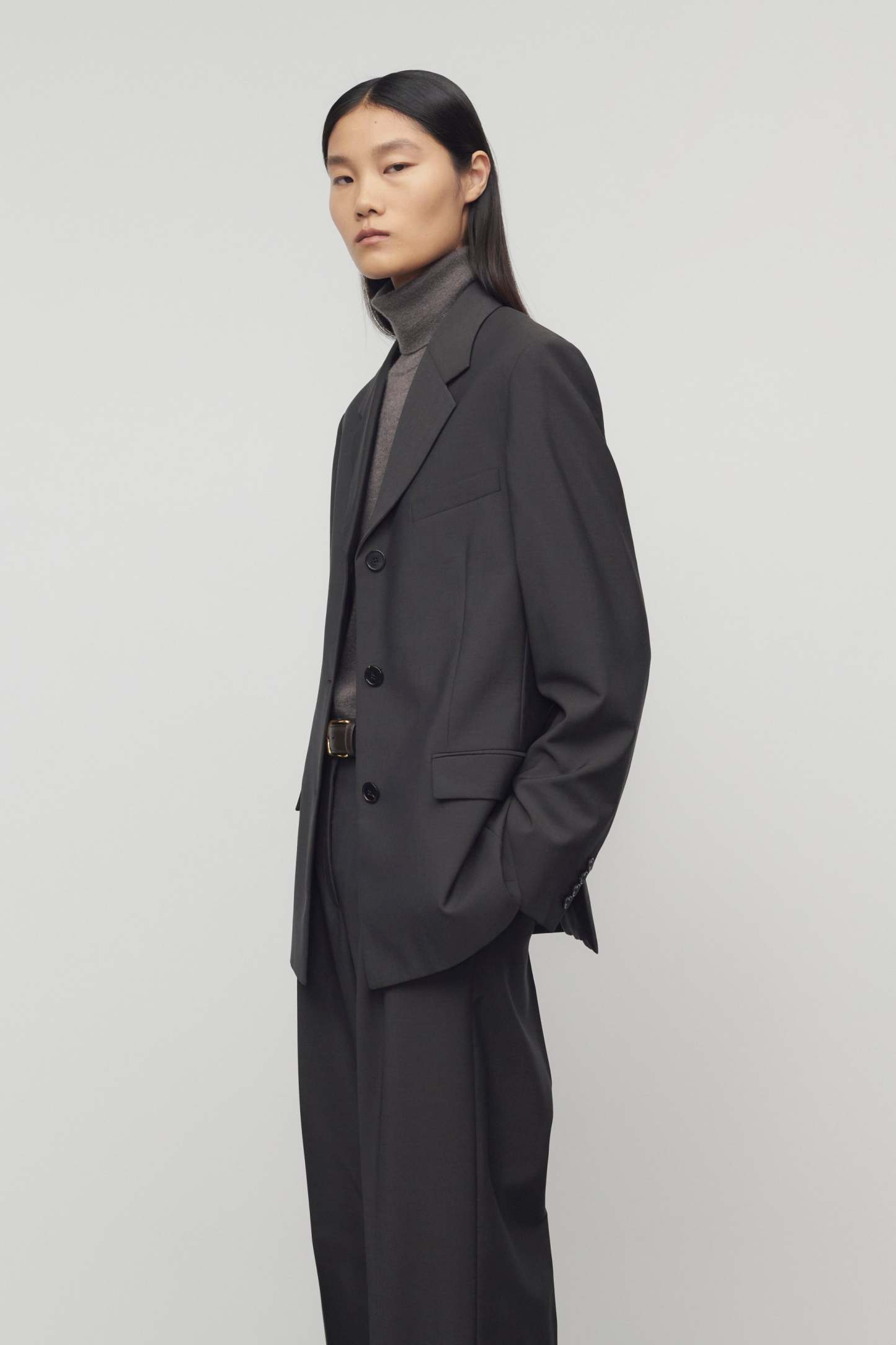 Faelan Jacket in Virgin Wool and Mohair