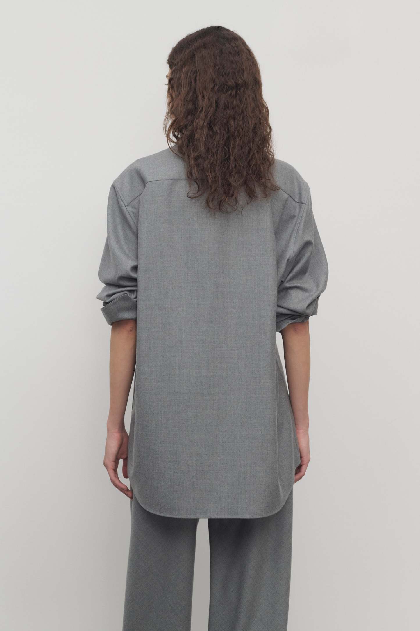 Pino Shirt in Virgin Wool