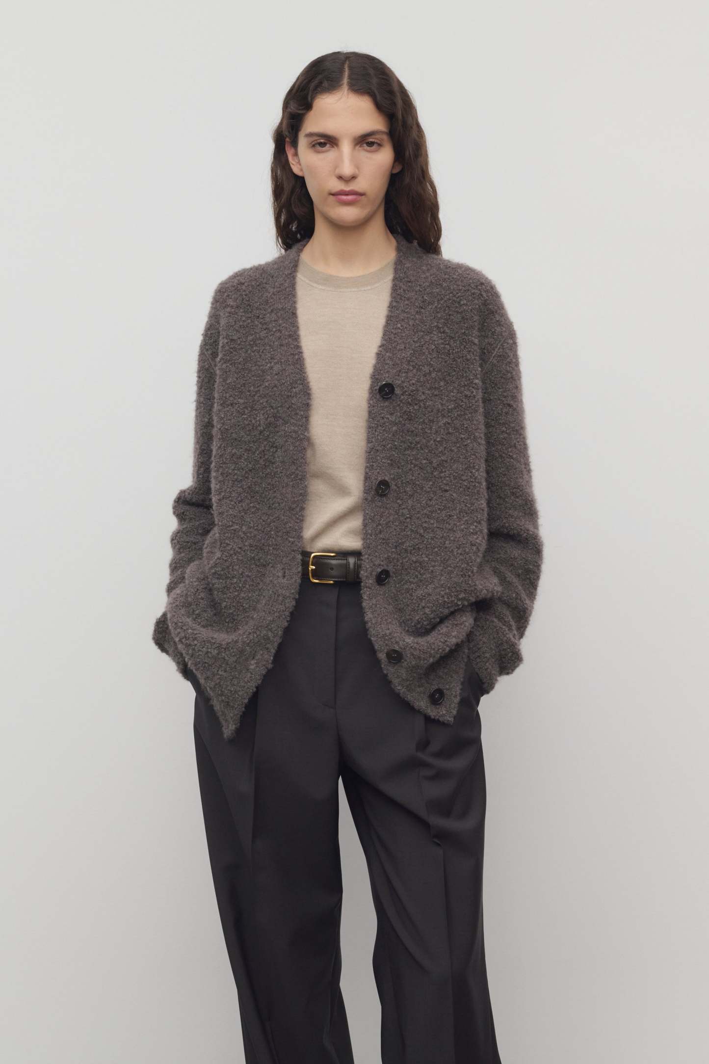 Laleh Cardigan in Cashmere, Alpaca and Silk