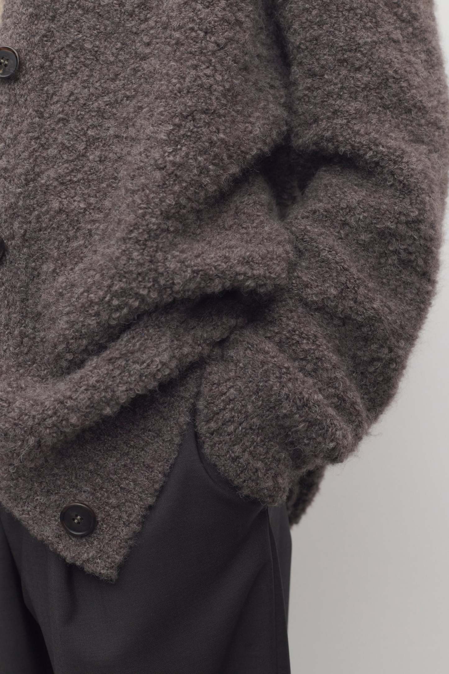 Laleh Cardigan in Cashmere, Alpaca and Silk