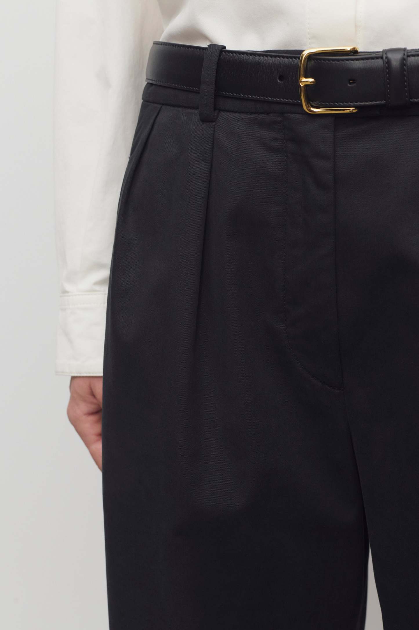 Alfidis Pant in Cotton and Cashmere