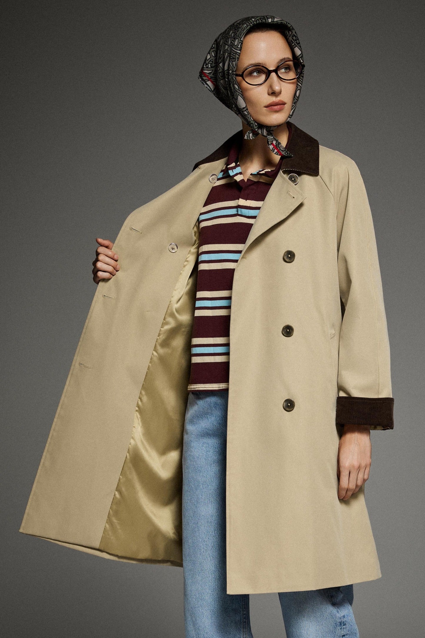 Casual Oversized Trench Coat