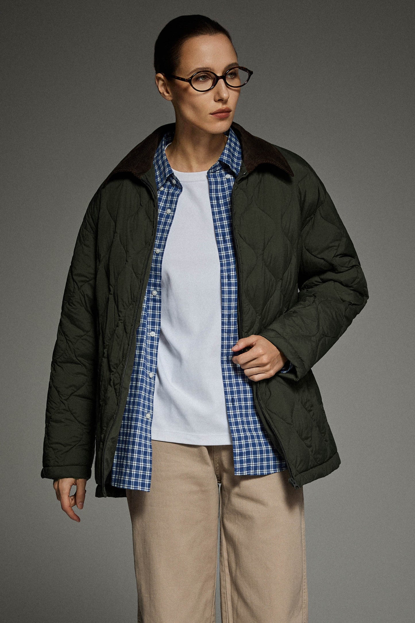 Velara Quilt Lightweight Down Jacket