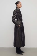 Raisa Coat in Leather