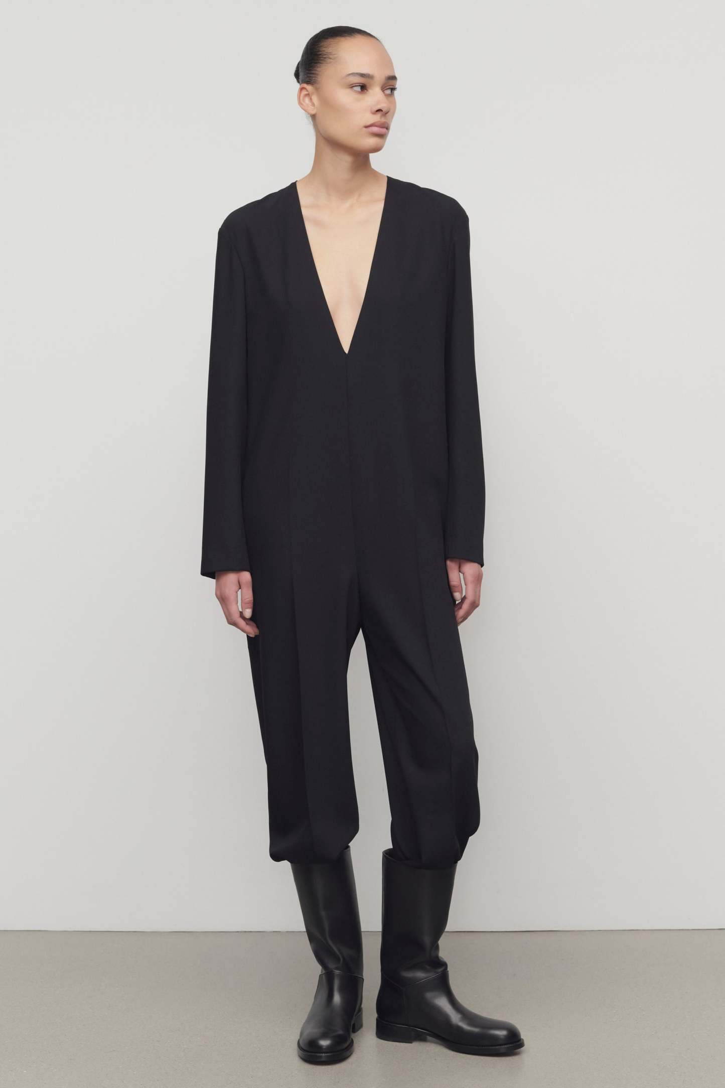Sylvana Jumpsuit in Virgin Wool