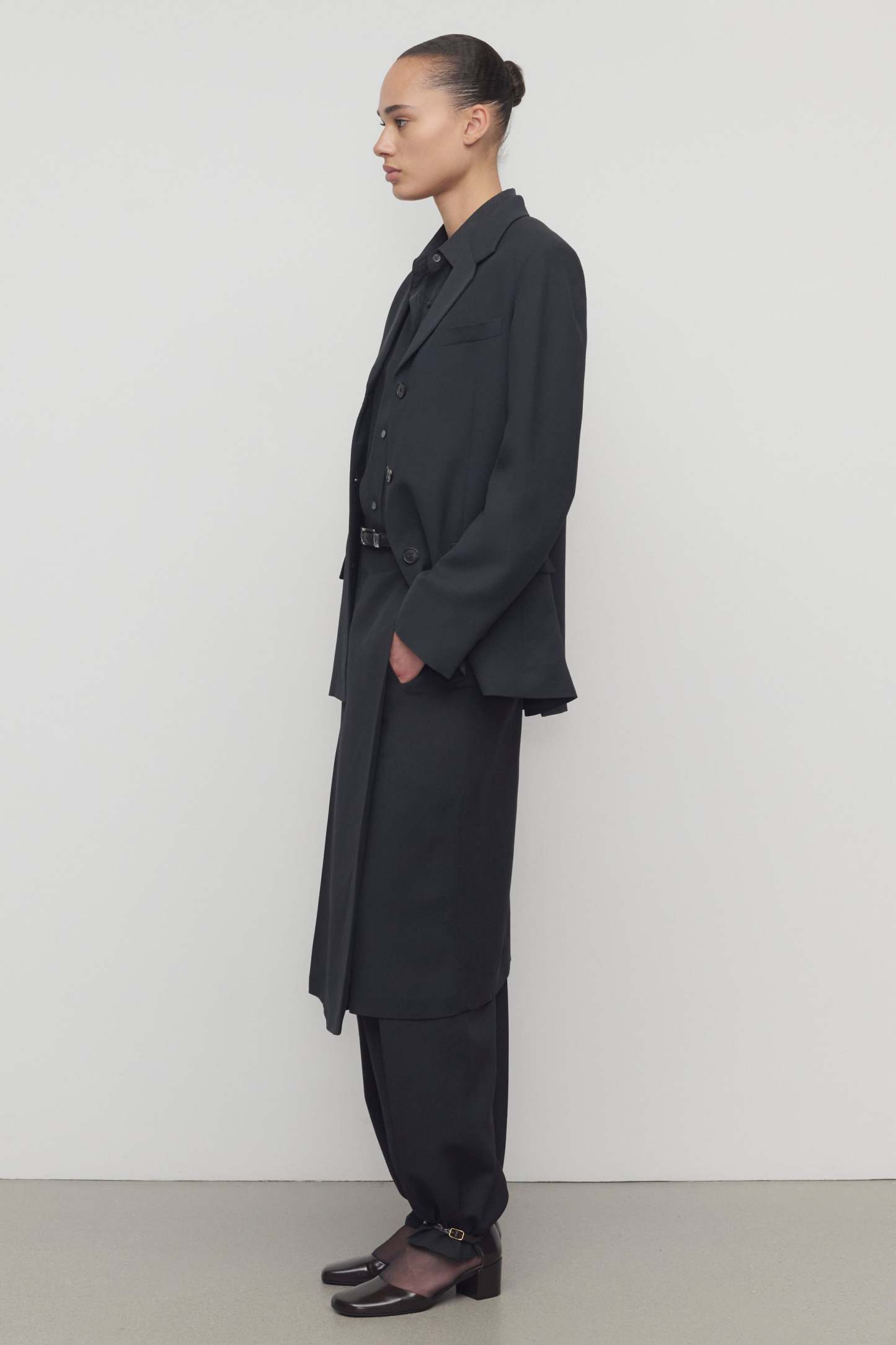 Azarion Skirt in Viscose and Silk