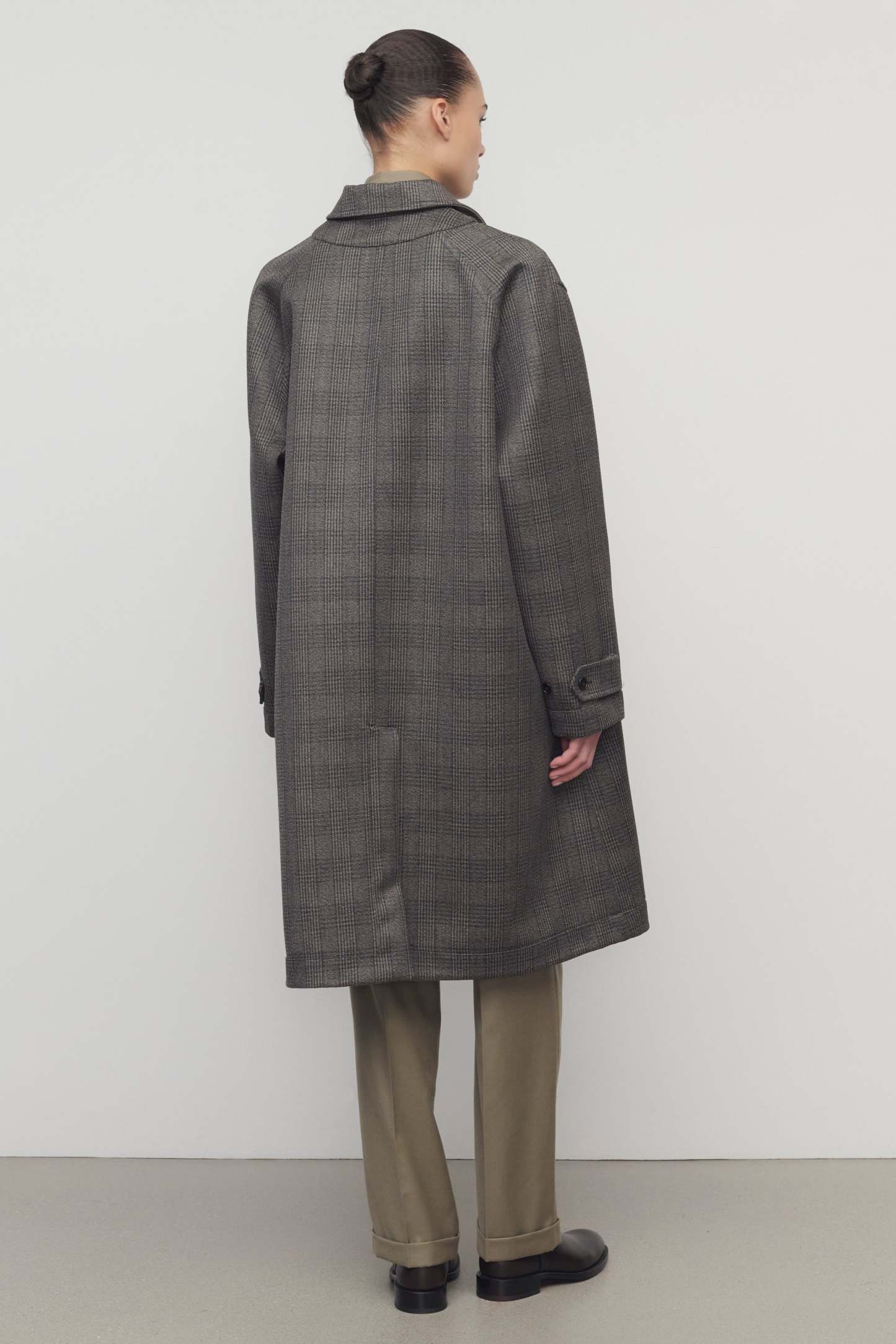 Palomar Coat in Virgin Wool and Silk