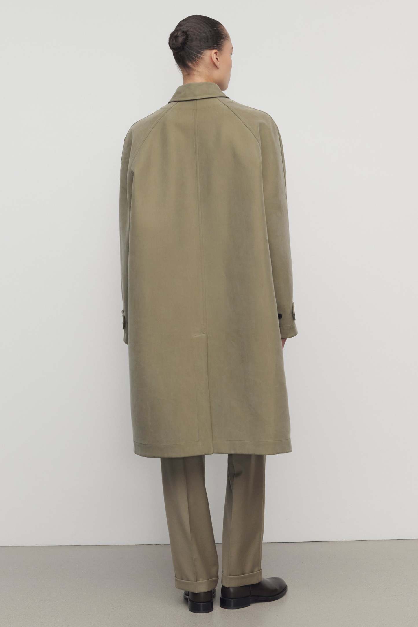 Palomar Coat in Virgin Wool and Silk
