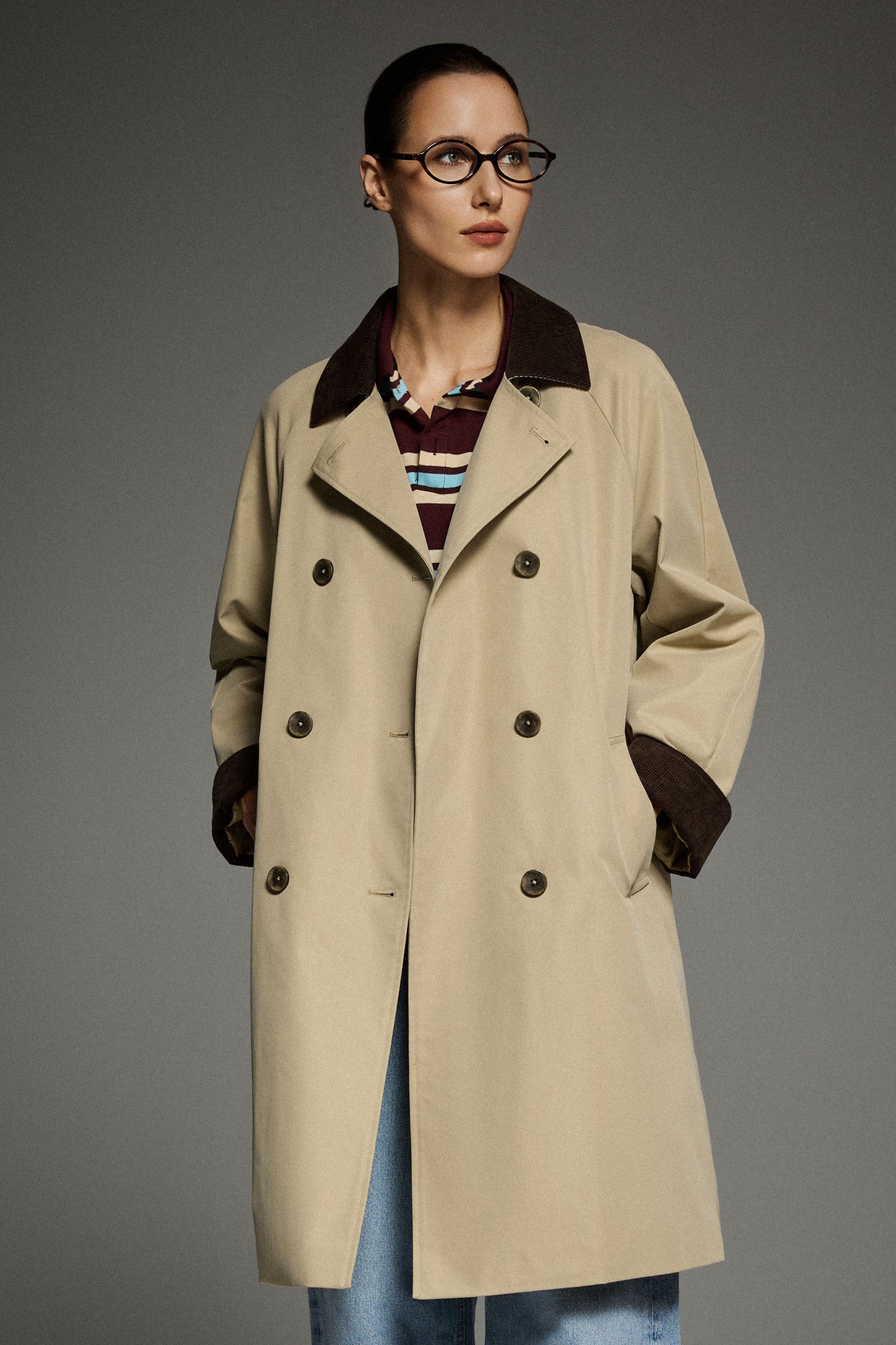 Casual Oversized Trench Coat