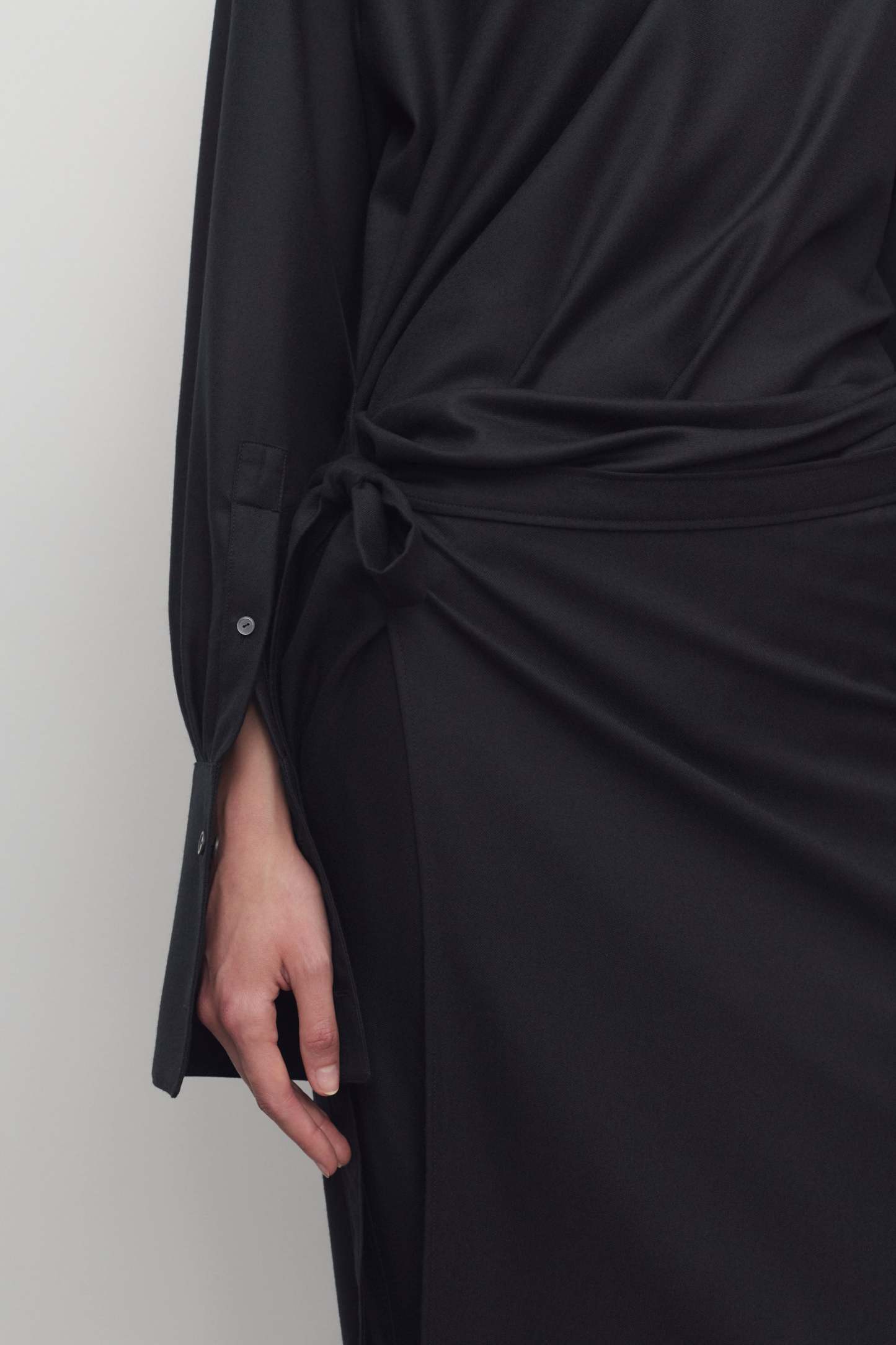 Thalassa Dress in Virgin Wool