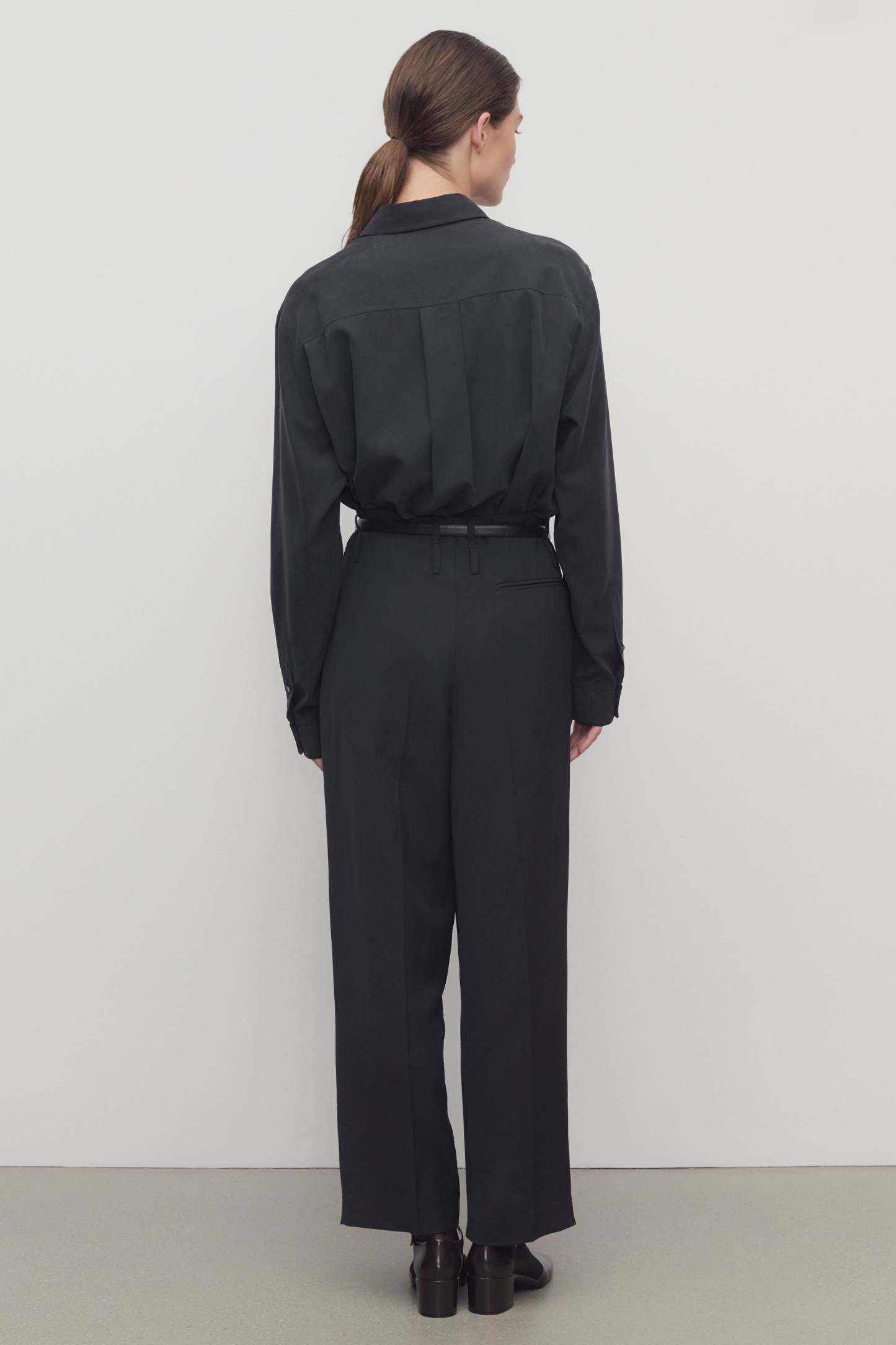 Tamarind Pant in Viscose and Silk