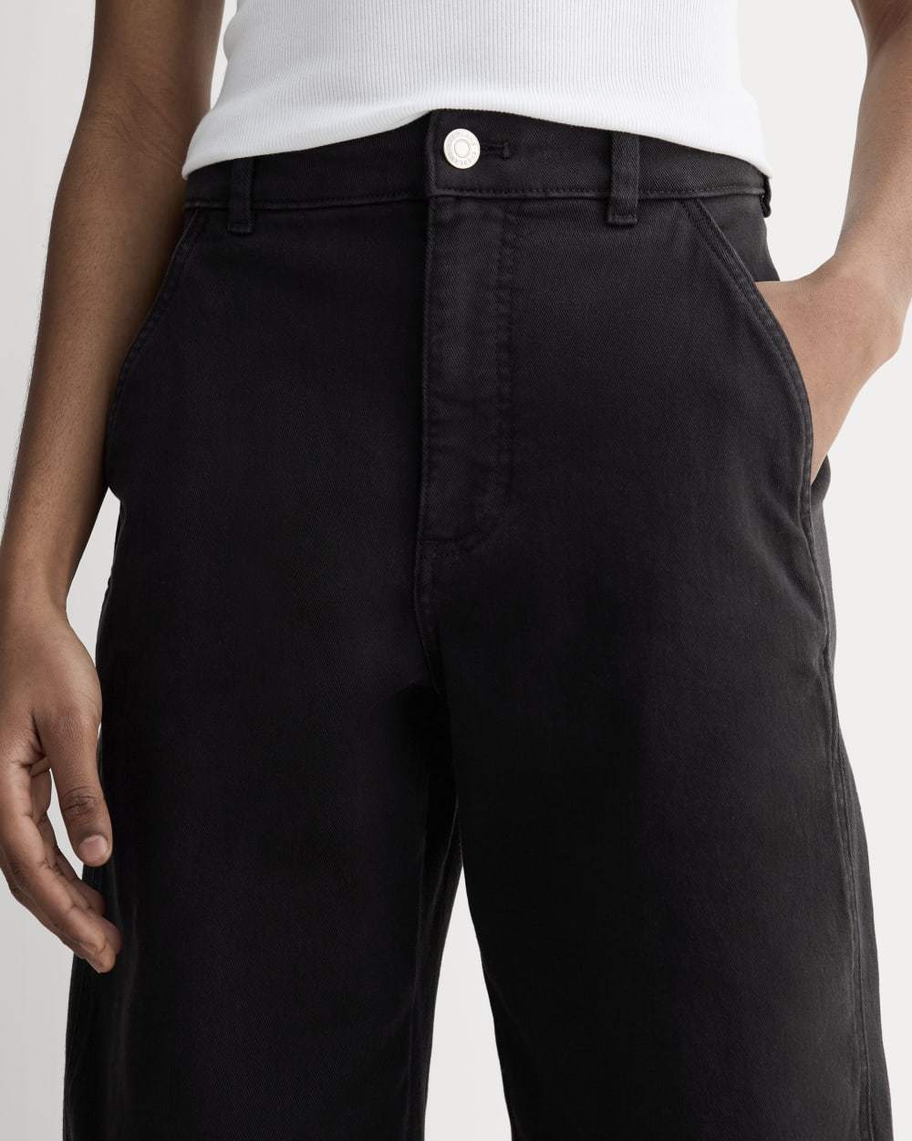 The Utility Barrel Pant | Black | Regular