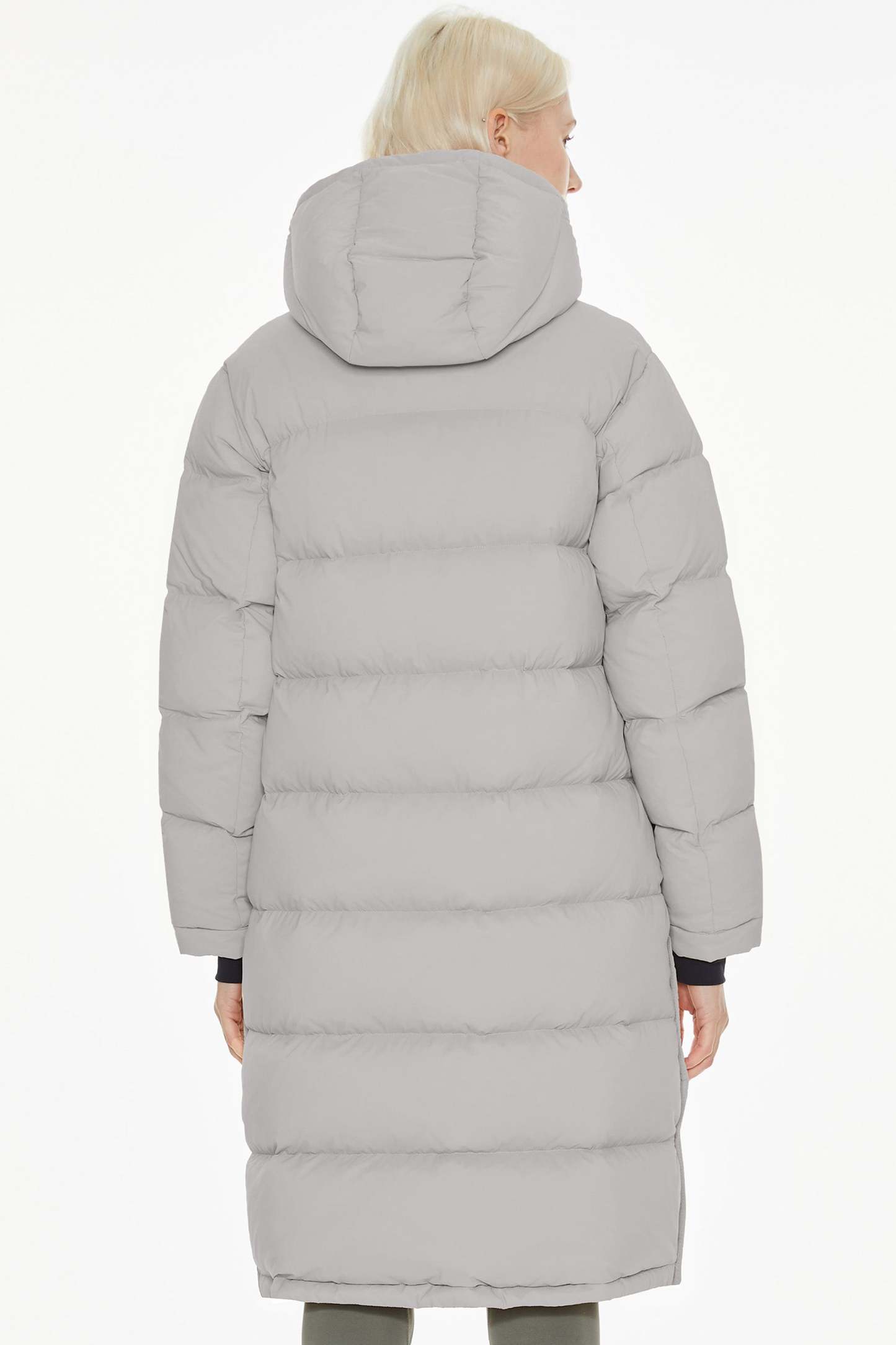 Aurora Long Detachable Hooded Down Jacket