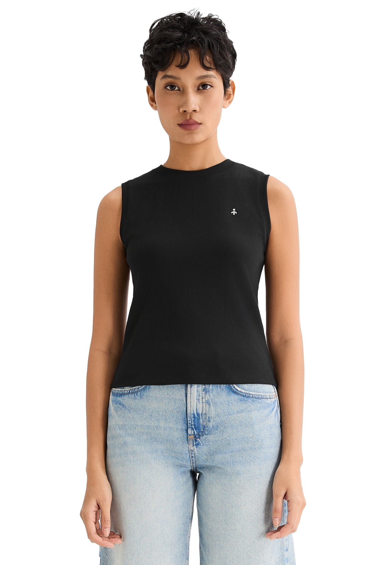 High Neck Tank Tops Sleeveless Workout