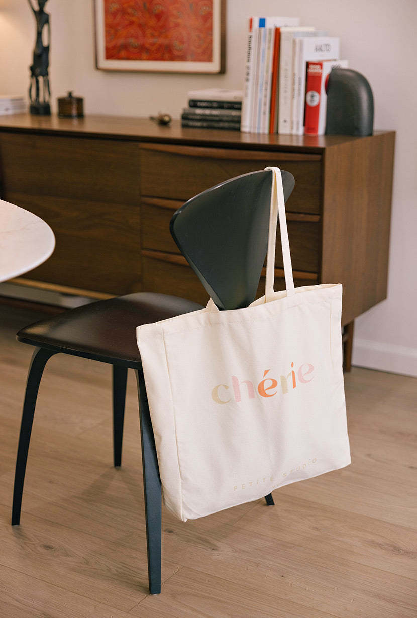 Cherie Canvas Tote - Colorblock