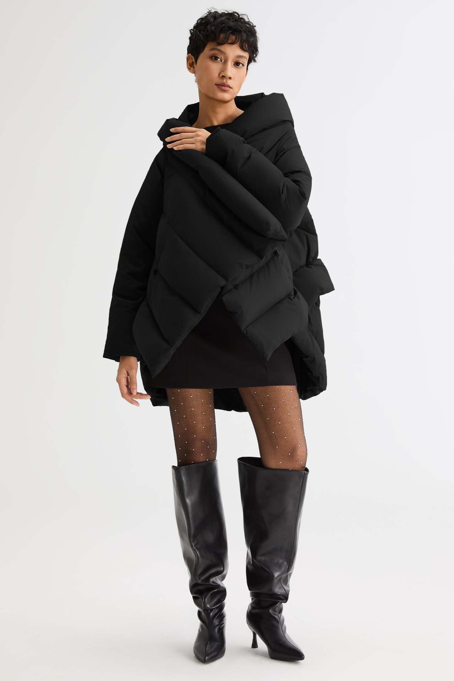 Cloak Puffer Down Coat
