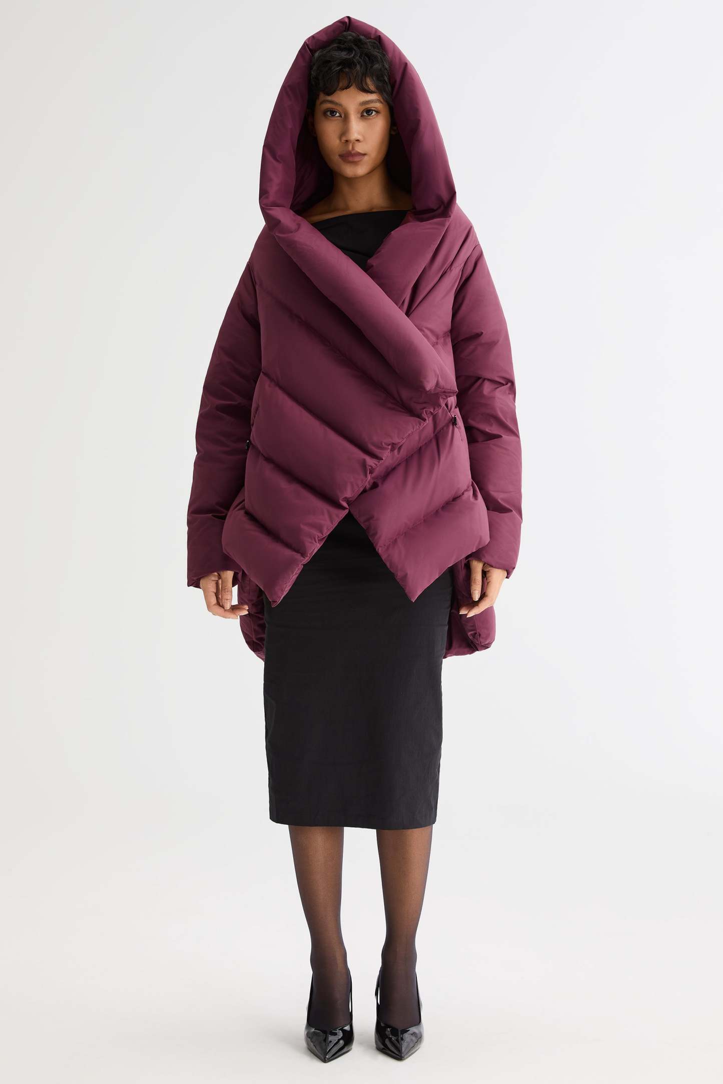 Cloak Puffer Down Coat