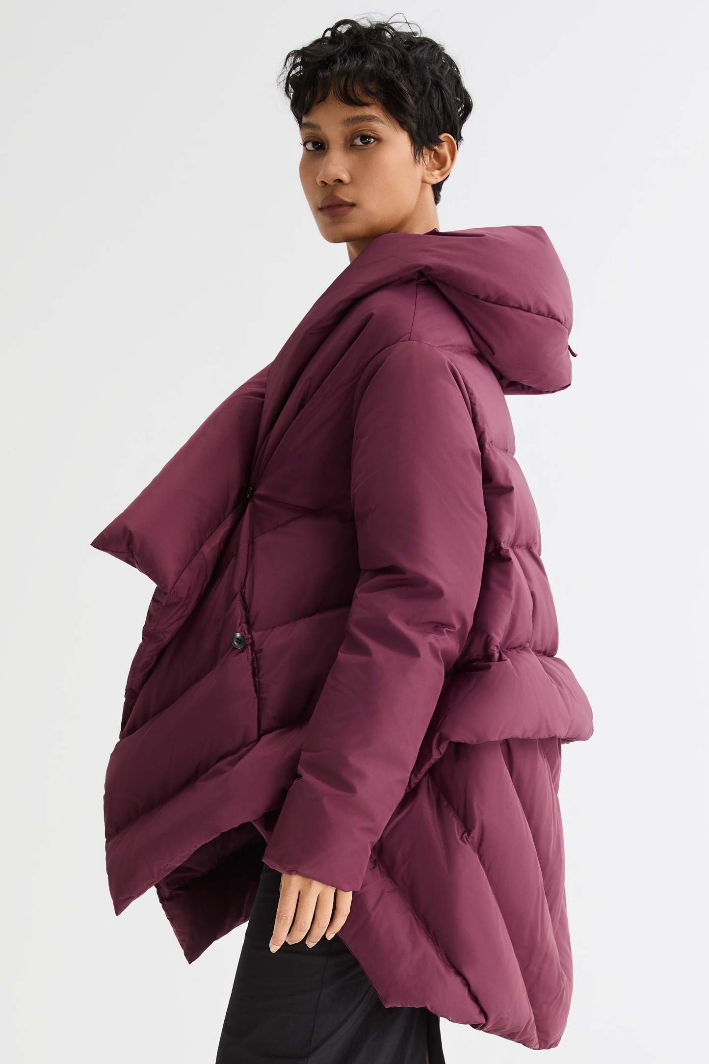 Cloak Puffer Down Coat