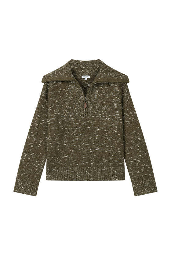 Barry Wool Sweater - Moss