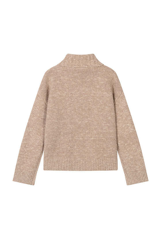 Barry Wool Sweater - Tan
