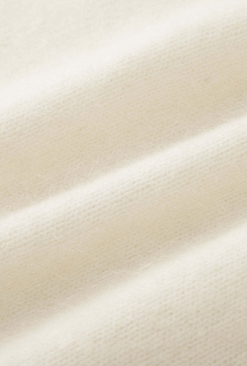 Carissa Mohair Cardigan - Ivory