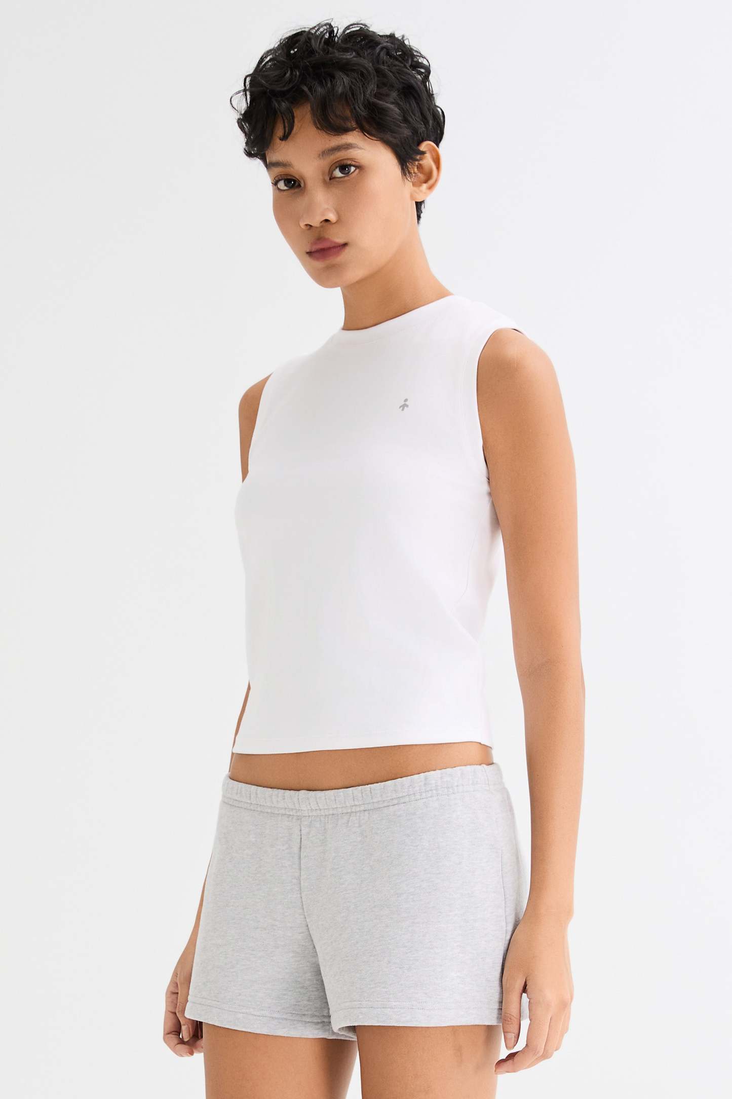 High Neck Tank Tops Sleeveless Workout