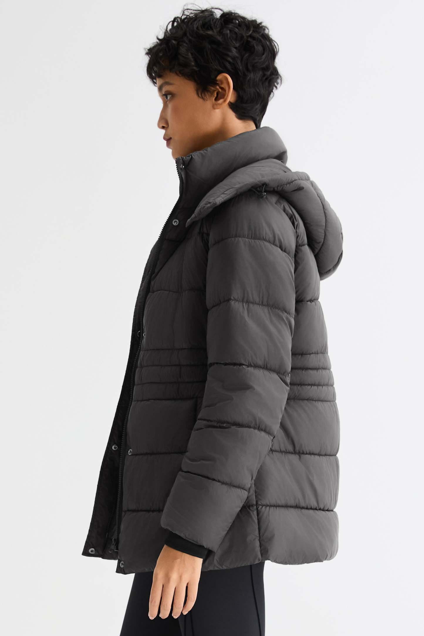 Hooded Quilted Everyday Lyrella Puffer Jacket