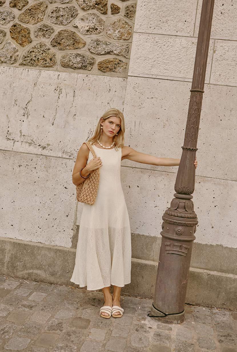 Gwynne Knit Dress - Ivory