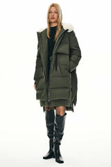092 Universe® Long Winter Down Puffer Jacket
