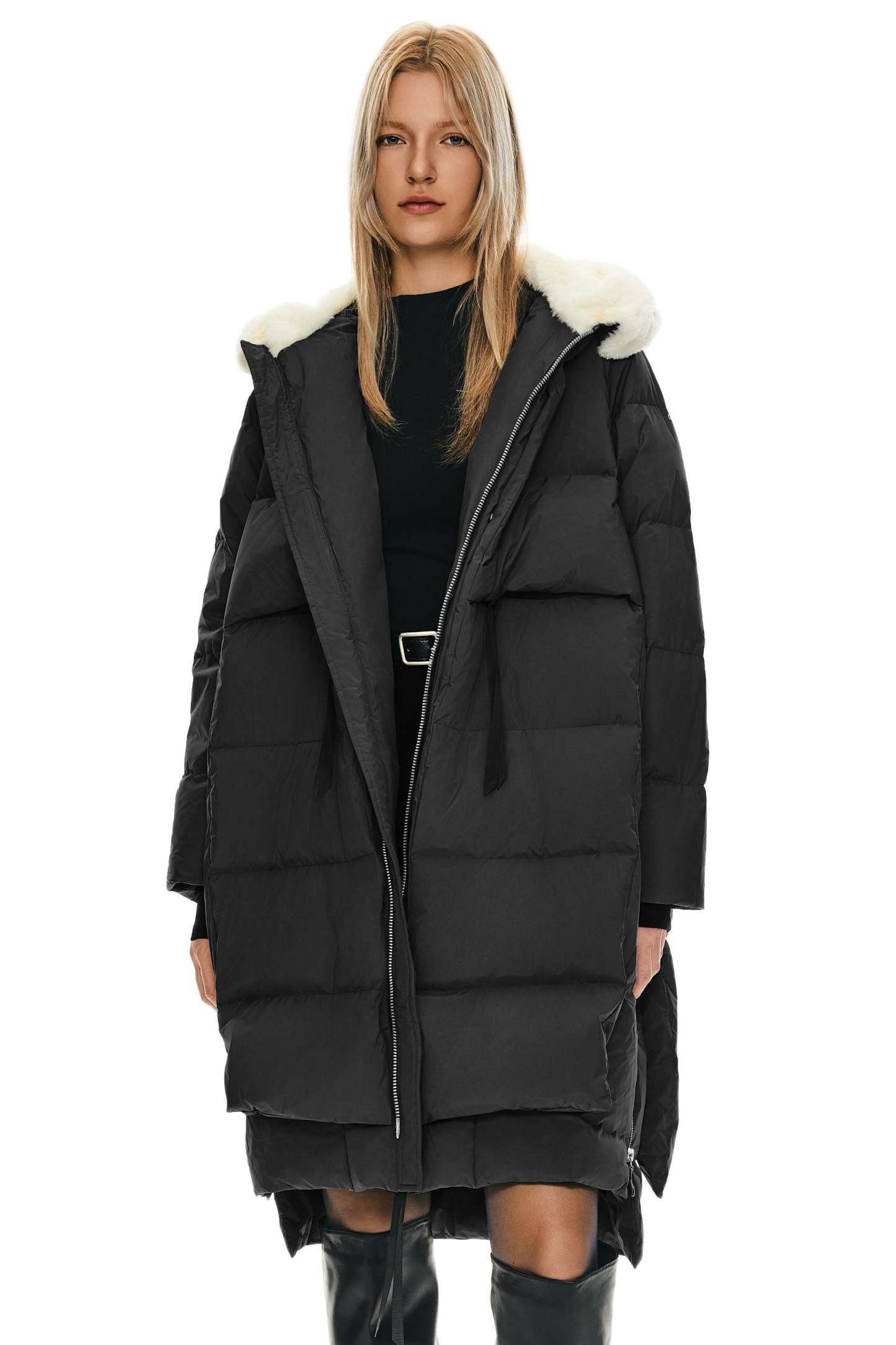 092 Universe® Long Winter Down Puffer Jacket