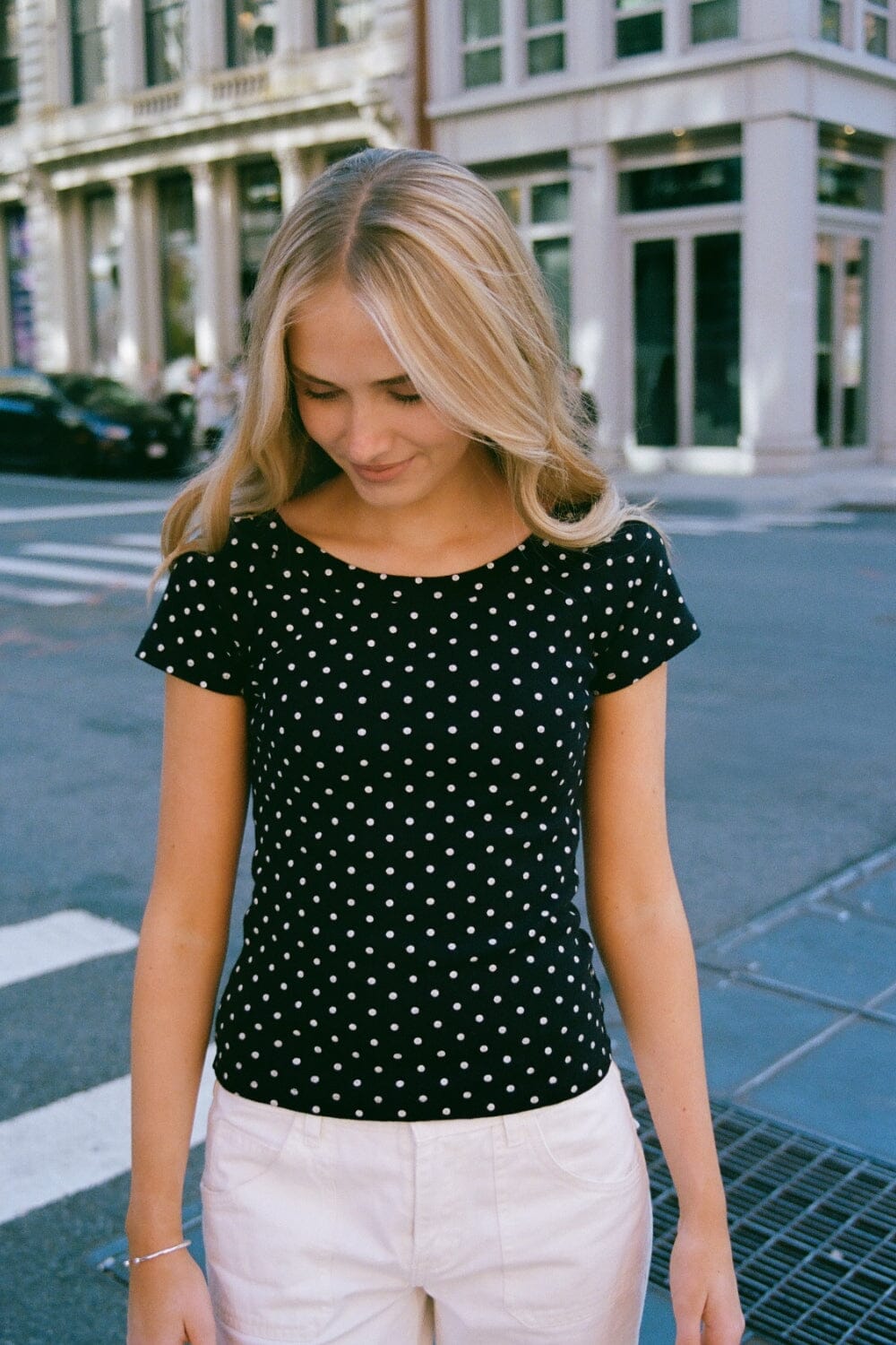 Ginny Polka Dot Top
