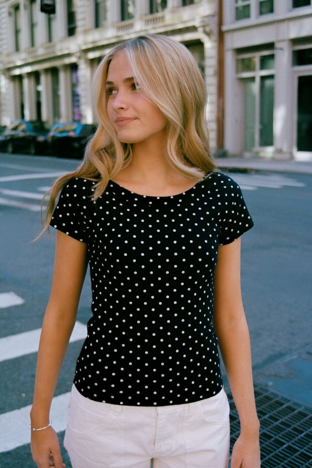 Ginny Polka Dot Top