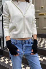 Fingerless Wool Gloves