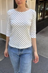 Jennie Polka Dots Top