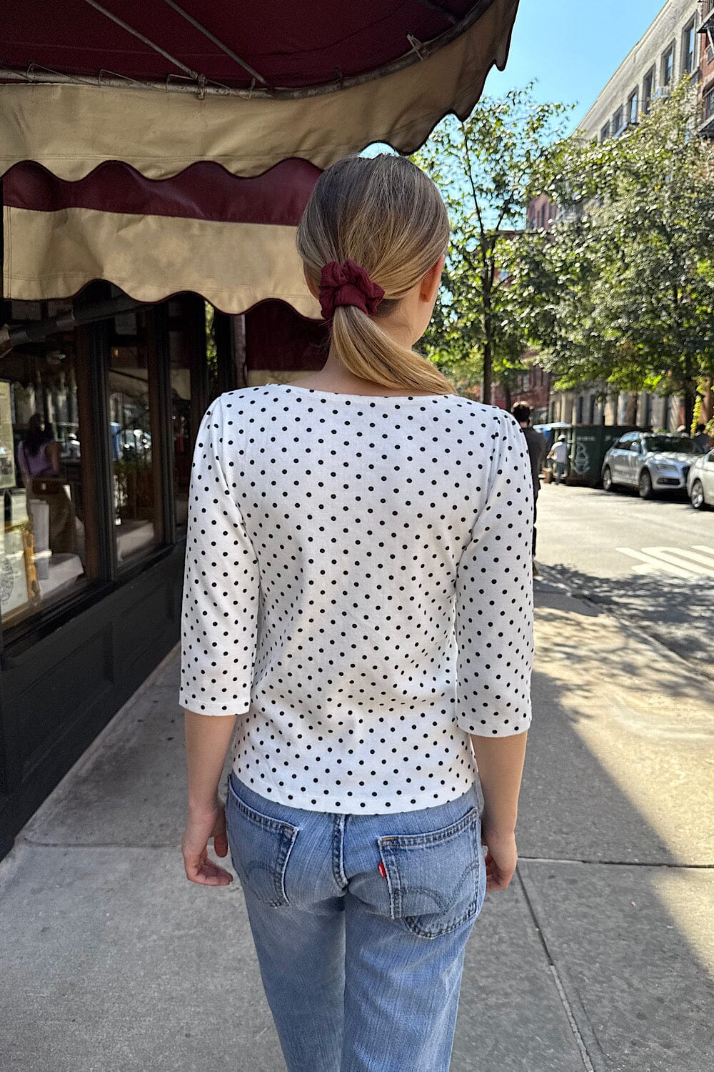 Jennie Polka Dots Top