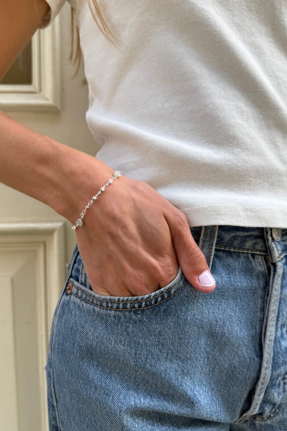 Heart Charm Bracelet