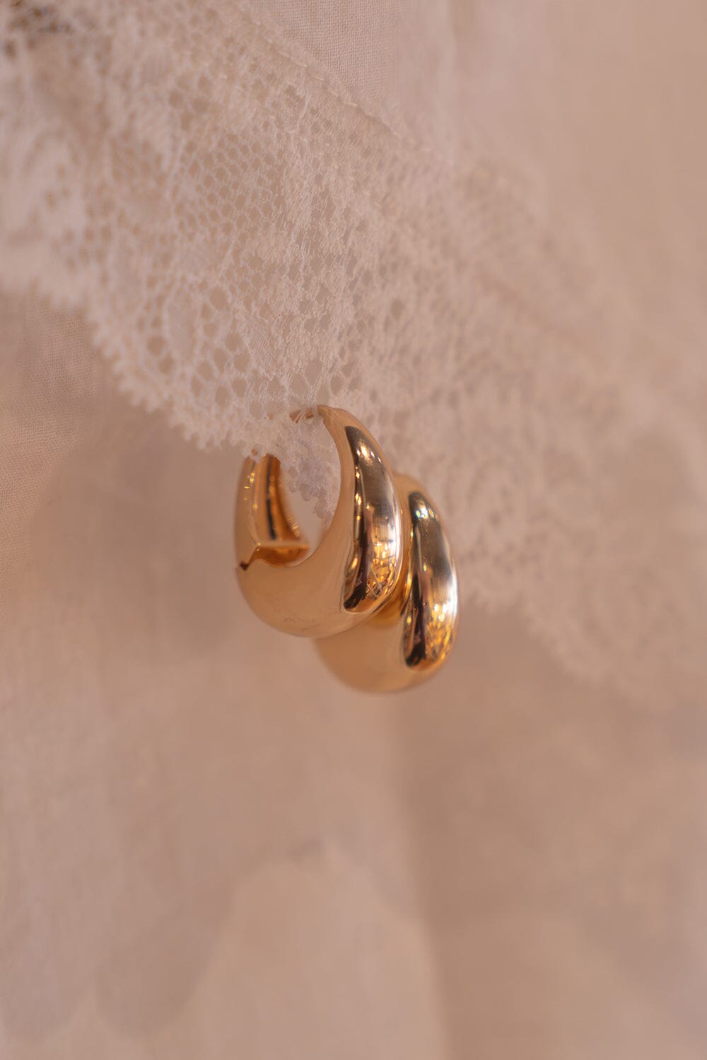Chunky Hoop Earrings