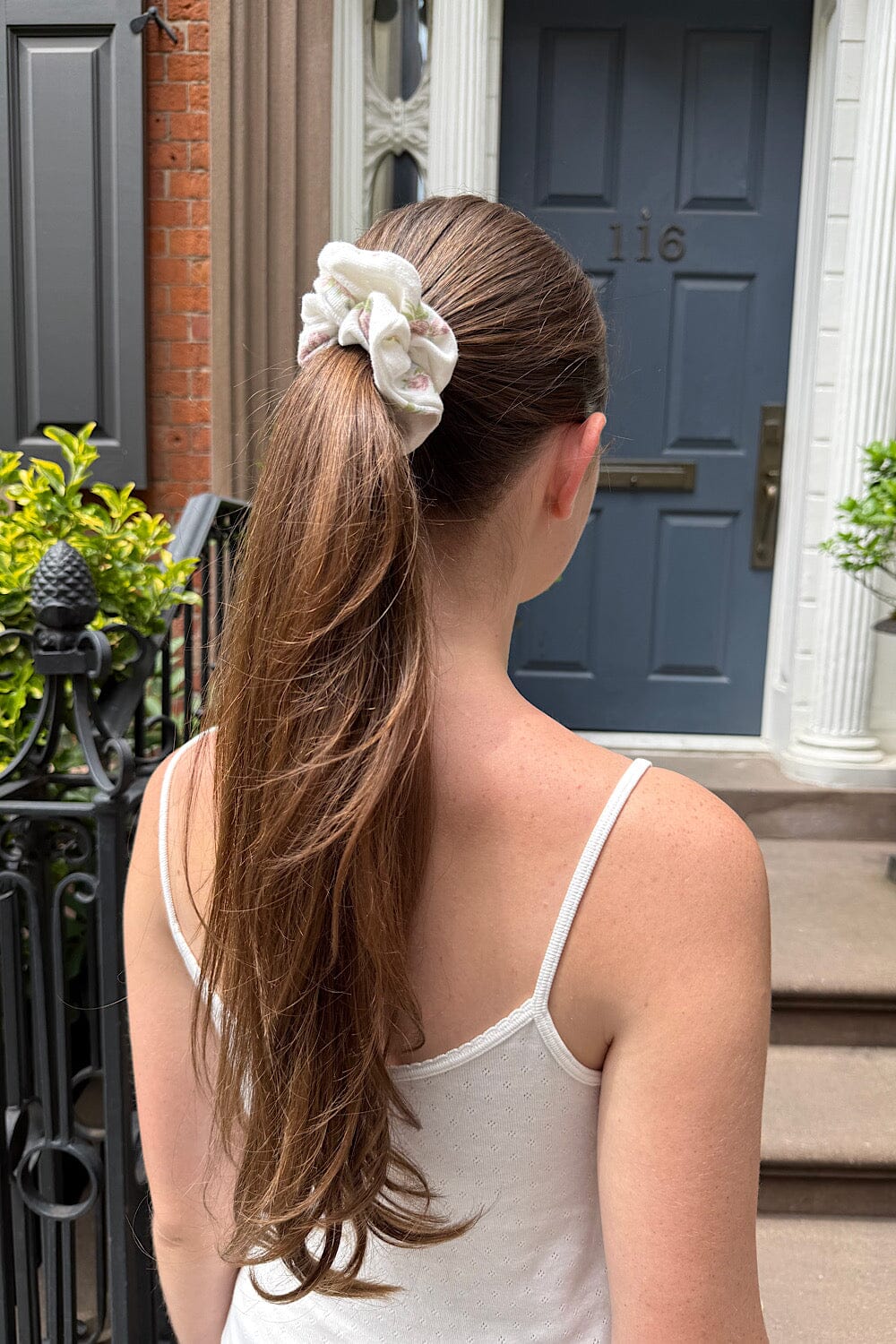 Floral Scrunchie