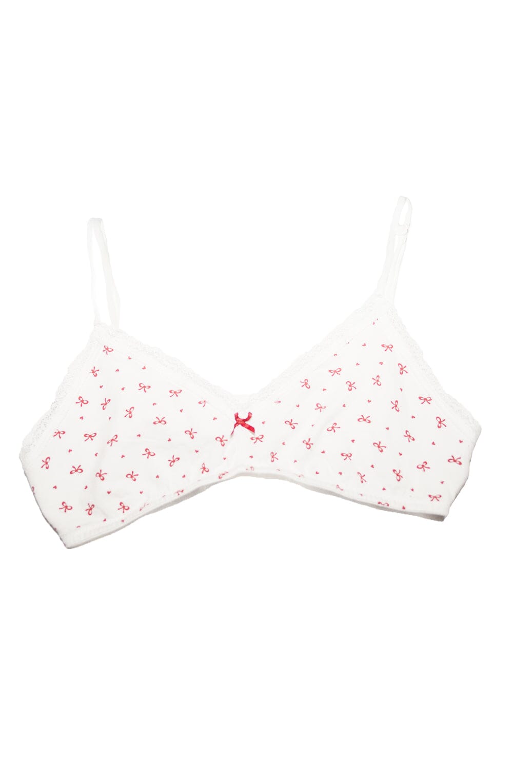Bows & Heart Lace Bra